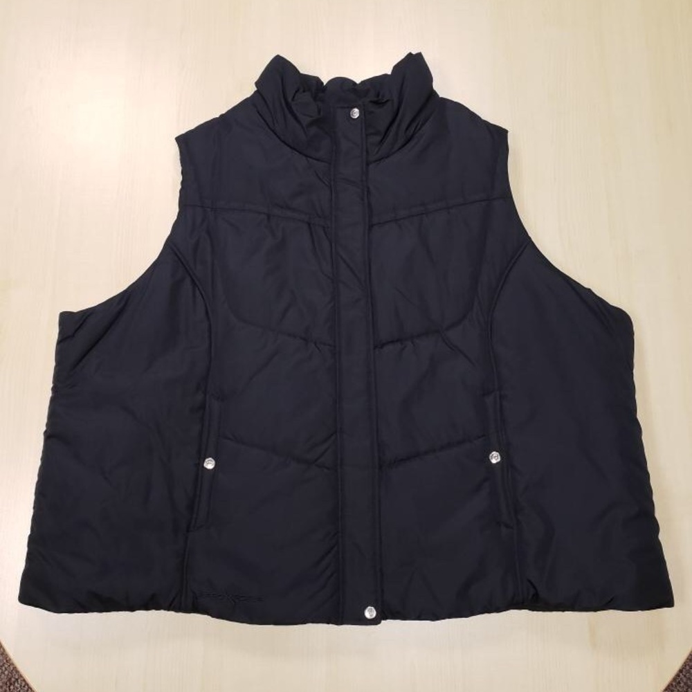 ZeroXposur Women's Black Puffer Vest Like New 4X
